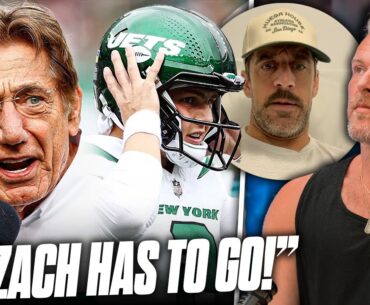 Aaron Rodgers Responds: Joe Namath Says Jets HAVE To Move On From Zack Wilson | Pat McAfee Reacts