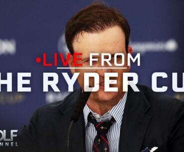 Zach Johnson talks not picking Spieth, JT in foursomes | Live From the Ryder Cup | Golf Channel