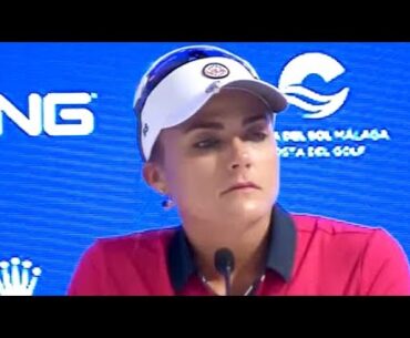Moment! Lexi Thompson gives Bizarre Answer after being asked about a Mishit Chip in the Solheim Cup