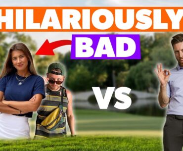 The FUNNIEST golf match on YouTube!!! *HILARIOUS*