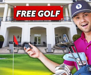 I Investigated The World's Only FREE Golf Course