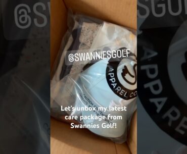 Swannies Golf Apparel Unboxing! #golf