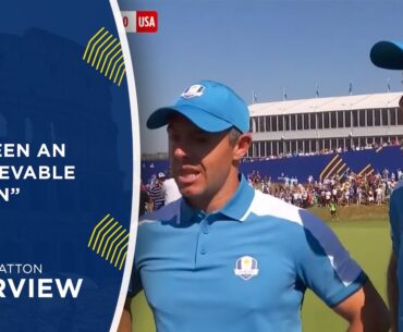 McIlroy/Fleetwood Interview | 2023 Ryder Cup