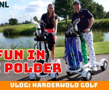 Nieuwe vlog: Rondje golf op de step!