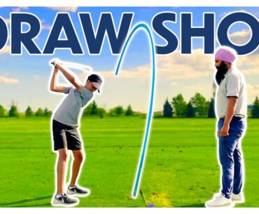 Mastering the Golf Draw Shot - How To Play Yours!!