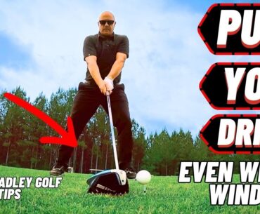 How To Hit Better Drives In Golf - Pure Your Driver - Even With Wind! - Nick Bradley Golf Tips