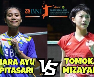 Speechless! Mutiara Ayu Puspitasari vs Tomoka Mizayaki - Badminton Asia Junior Championships 2023 |F