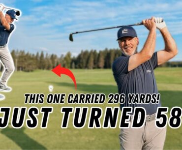 DRIVING THE GOLF BALL LONGER AT 58 THAN WHEN I WAS 18!!