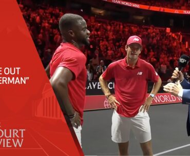 Tiafoe/Paul On-Court Interview | Laver Cup 2023 Match 4