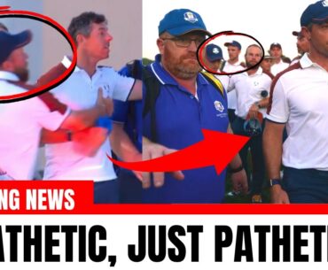 NEW info released on what PATRICK CANTLAY TOLD RORY MCILROY AFTER CADDIE BUST-UP...