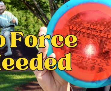 SKY WALKER Disc Review (Casey White signature horizon FD1 @DiscmaniaGolfDiscs ) @caseywhite4