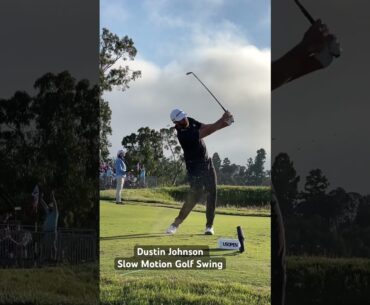 Dustin Johnson Slow Motion Golf Swing US Open Golf 2023 LA CC