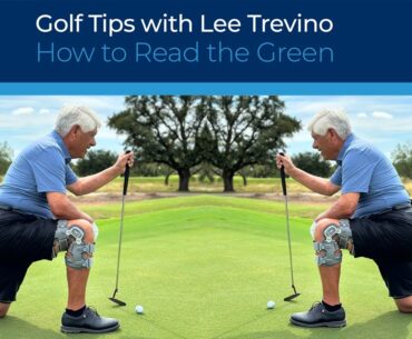 Lee Trevino Unveils Pro Trick to Reading A Golf Green!