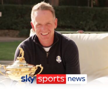 Luke Donald reflects on winning the 2023 Ryder Cup