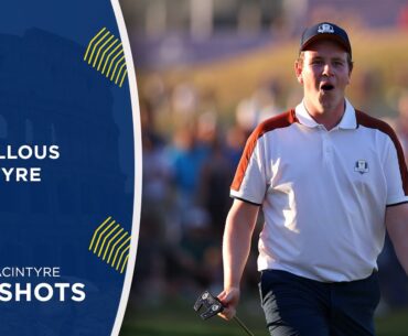 Robert MacIntyre's Best Shots | 2023 Ryder Cup