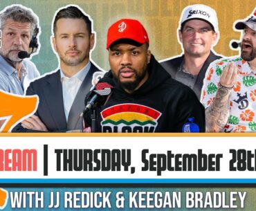 Damian Lillard Trade w/ JJ Redick + Keegan Bradley on Ryder Cup | GoJo & Golic | September 28, 2023