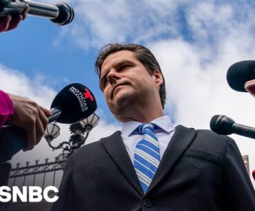 Matt Gaetz is a ‘conflict entrepreneur’ when ‘the vast majority of us want to govern’