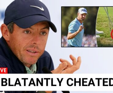 Rory McIlroy Reacts To Wyndham Clark CHEATING In US Open