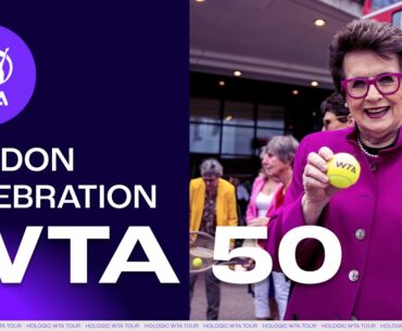 Billie Jean King & Legends Celebrate the WTA's 50th Anniversary at London's Gloucester Hotel!