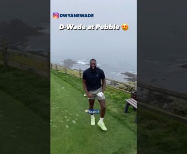 Dwyane Wade’s FIRST-EVER hole-in-one! 🔥