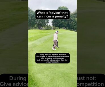 Rory Giving Advice - Golf Rules Explained