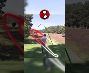 Tom Holland (Spiderman) Slow Motion Golf Swing| Golf Essentials #golf #golfessentials #shorts #short
