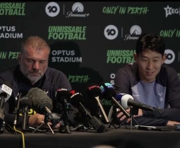Son Heung-min praises Ange's attacking football in pre-season press conference