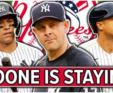 Reaction to Aaron Boone returning as Yankee manager in 2024 | The Yankees Avenue Show