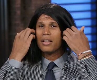 RJ recreates Jimmy Butler's emo look on NBA Media Day!