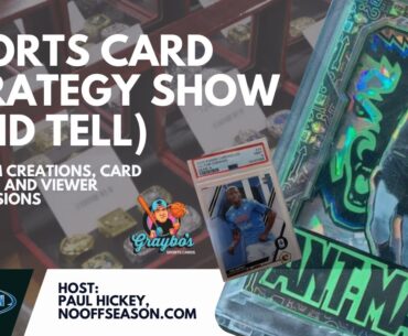 Sports Card Strategy Show & Tell: Custom Creations, Music City Card Show, and Viewer Submissions