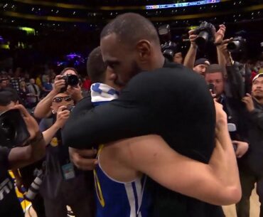 LeBron, AD Show Love To Steph, Draymond After Game 6 🔥