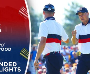 Spieth/Thomas vs McIlroy/Fleetwood Extended Highlights | 2023 Ryder Cup