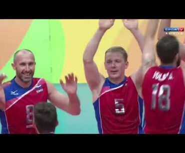 Volei Masculino Rio 2016 ● Brasil x Russia ● SPORTV 19.08.2016