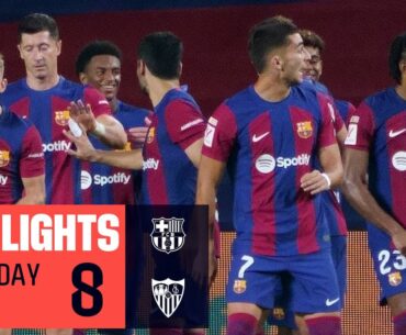 Resumen de FC Barcelona vs Sevilla FC (1-0)