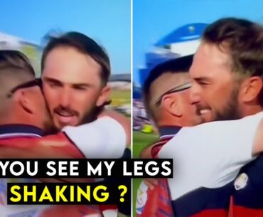 Max Homa said the most relatable thing ever to his caddie after sinking that clutch putt