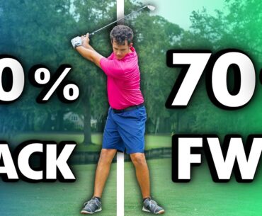 Always Keep Your Weight Forward in the Golf Swing - The #1 Key to Playing Great Golf!