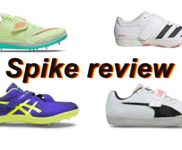 Reviewing top high jump spikes (nike, adidas, puma and asics, 2022)