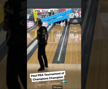 Jesper Svensson 🇸🇪- PBA Tournament of the Champions winner @ the 2023 Tournament of Champions