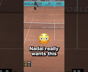 Nadal's Best Shot? 😳