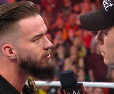 John Cena comes face-to-face with Austin Theory (2/2) - WWE RAW March 06, 2023