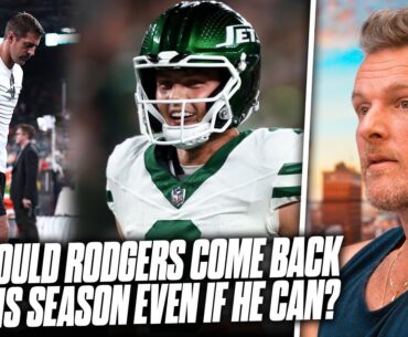 Aaron Rodgers Confirms Plans To Play This Season, Did Zach Wilson Just Kill That Plan? | Pat McAfee