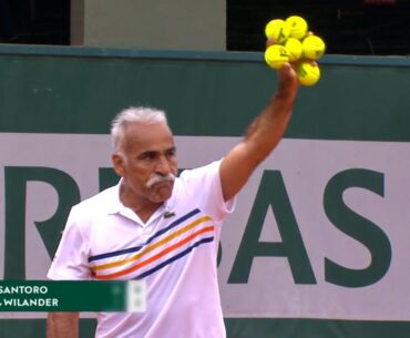 FUNNIEST Tennis Match EVER You Won't Stop Laughing! (Mansour Bahrami Trick Shots)