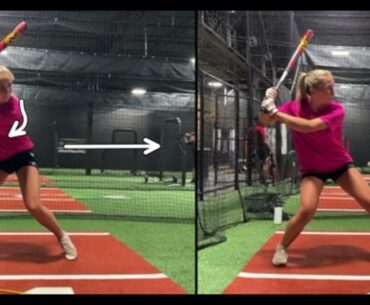 How We Increased Exit Velocity and Added 20+ Feet To Ball Flight [Softball Hitting Tips]