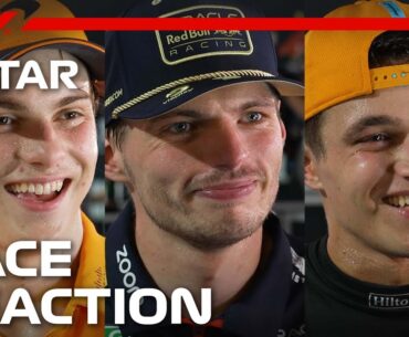 Drivers React After The Race | 2023 Qatar Grand Prix