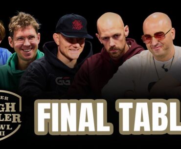 Super High Roller Bowl VIII | $300,000 Main Event | Final Table | $2,760,000 First Prize!