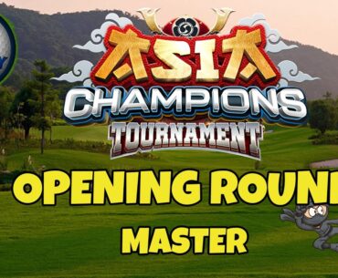 Golf Clash  LIVESTREAM, Opening round - Master Div - Asia Champions Tournament!