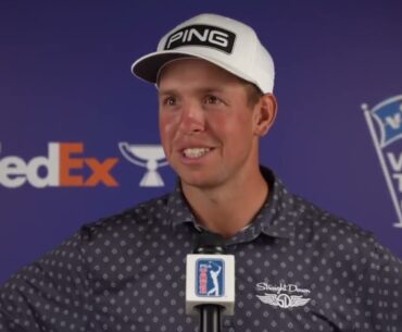 Sam Stevens Saturday Flash Interview 2023 Valero Texas Open · Round 3