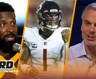 Justin Fields, Bears TNF win, Aaron Rodgers 'attacking' rehab & Cowboys vs 49ers | NFL | THE HERD