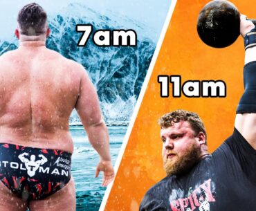 The Real Morning Routine of the WORLD'S STRONGEST MEN