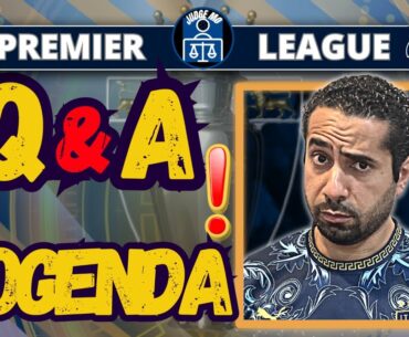 Q & A with MOGENDA |  Why I am Backing Arsenal or is it Liverpool ? | Man United & Chelsea Agenda !